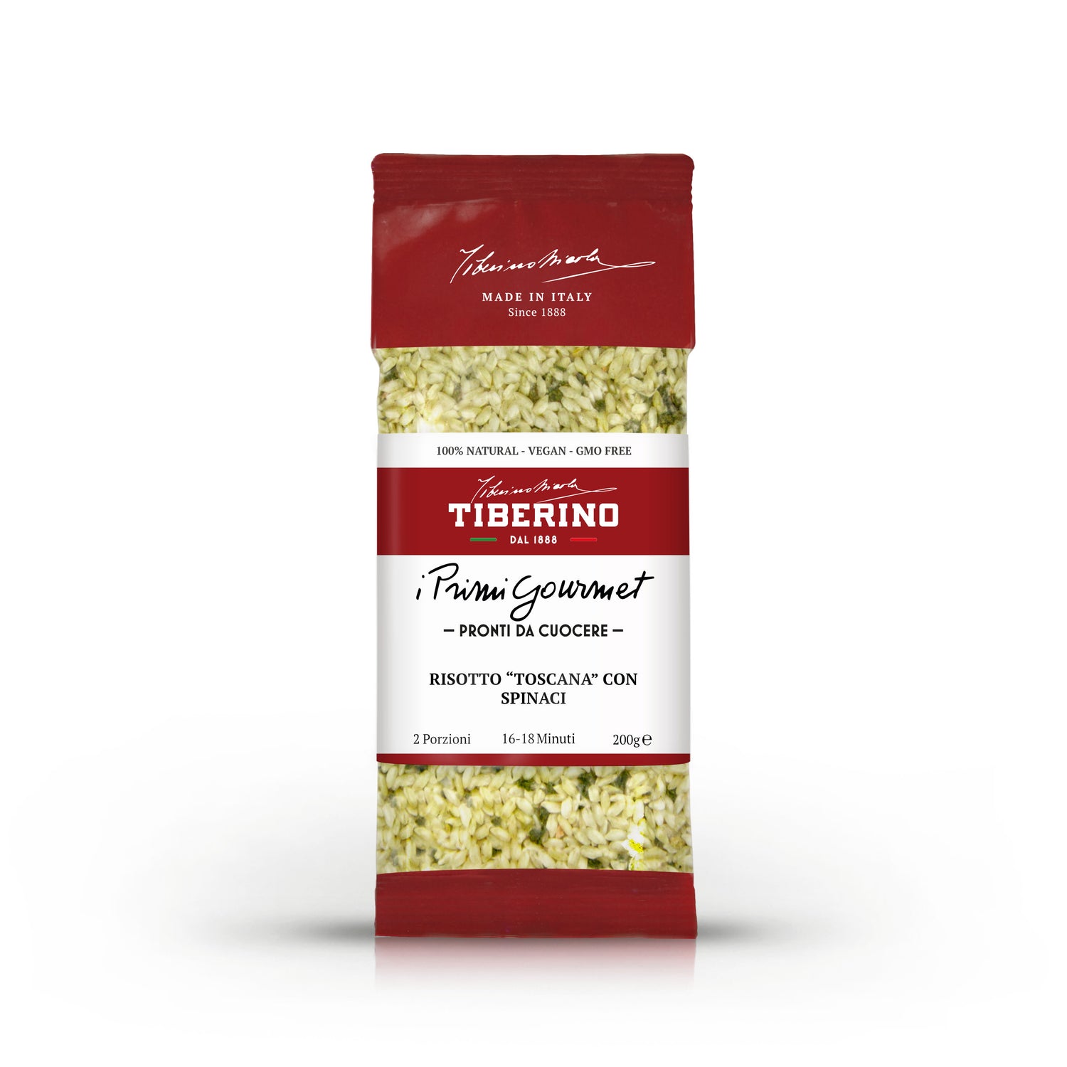 Confezione rossa e bianca di Risotto