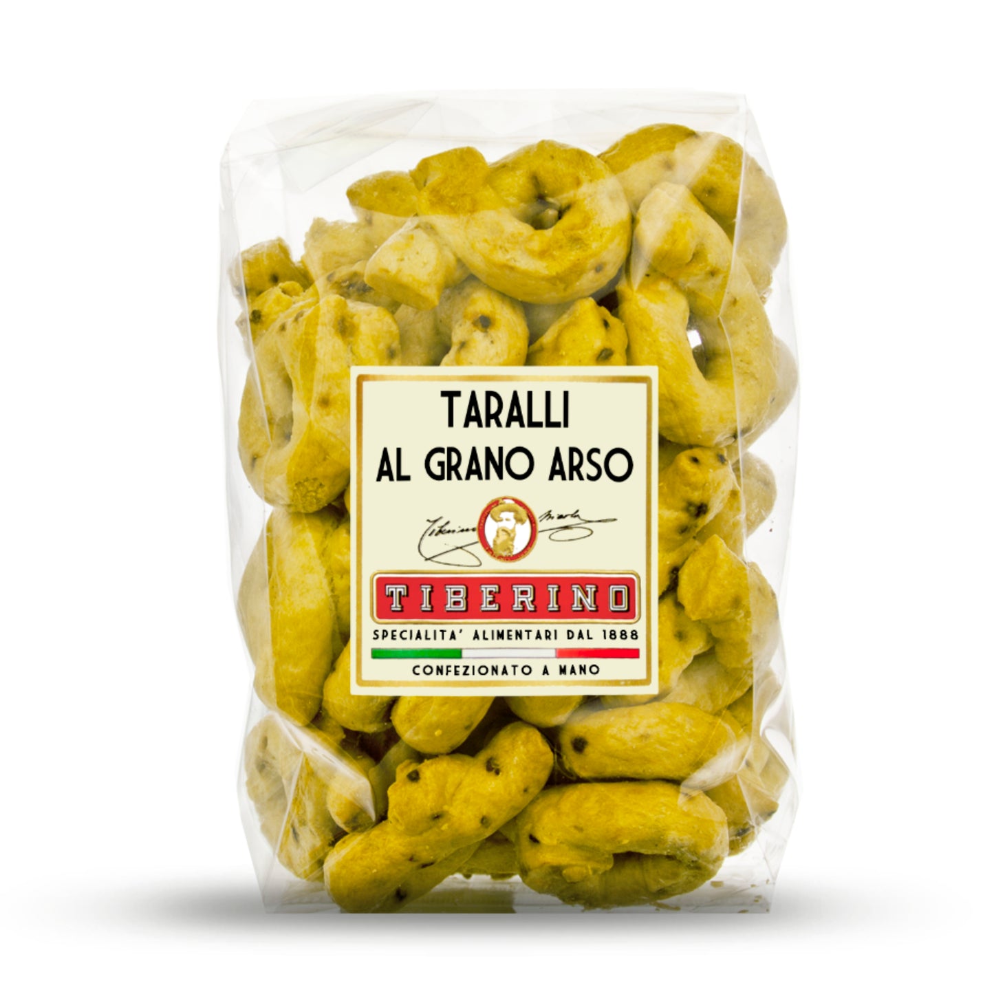 Taralli aus gebranntem Weizen