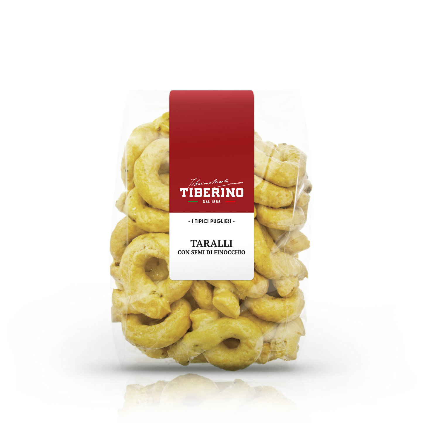 Taralli Pugliesi classici con semi di finocchio - 250 g (8,8 oz)