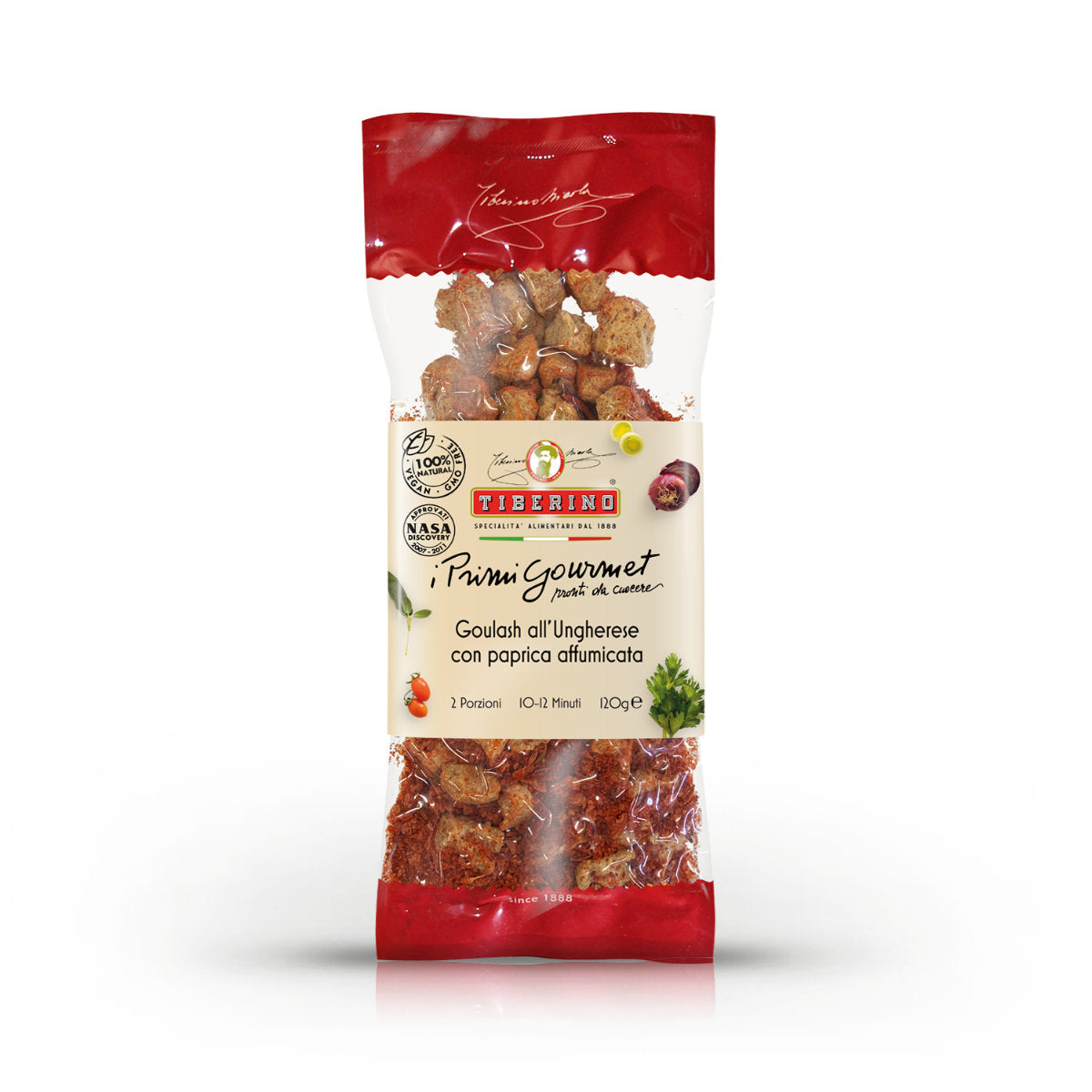 Gulasch con bocconcini di soia e paprika dolce affumicata (Vegan) | TIBERINO 1888
