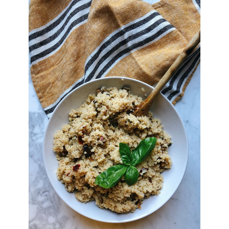 Cous cous extra-large con funghi porcini