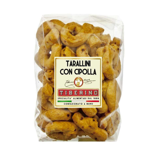 Taralli "Calzone" with roasted onion & raisins