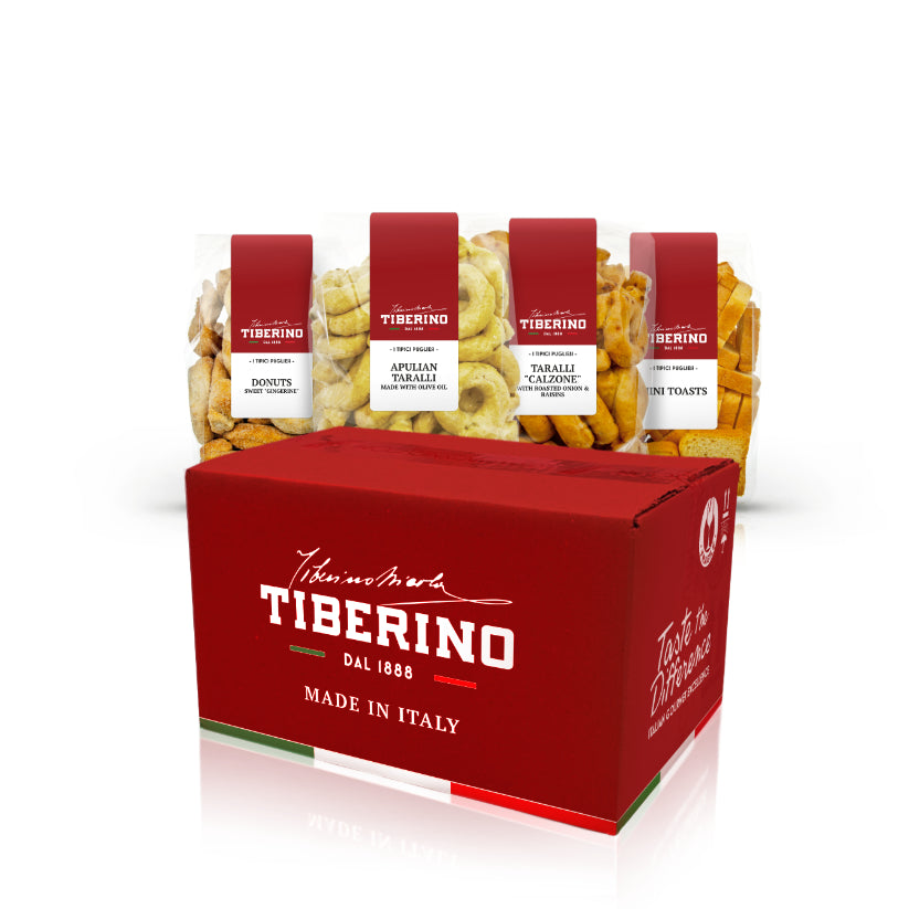 BOX Snack & Taralli | TIBERINO 1888