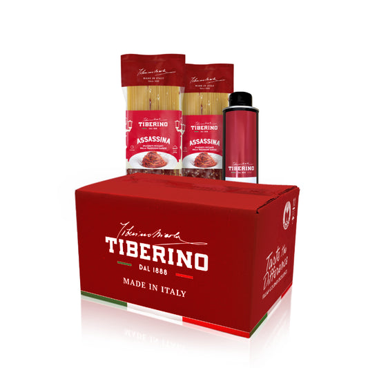 BOX Gourmet Barese: Doppia Assassina e Olio EVO al Peperoncino | TIBERINO 1888