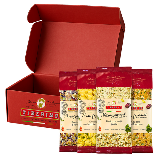 SAMPLE KIT - 1 risotto, 1 couscous, 1 pasta and 1 soup to try a bit of everything
