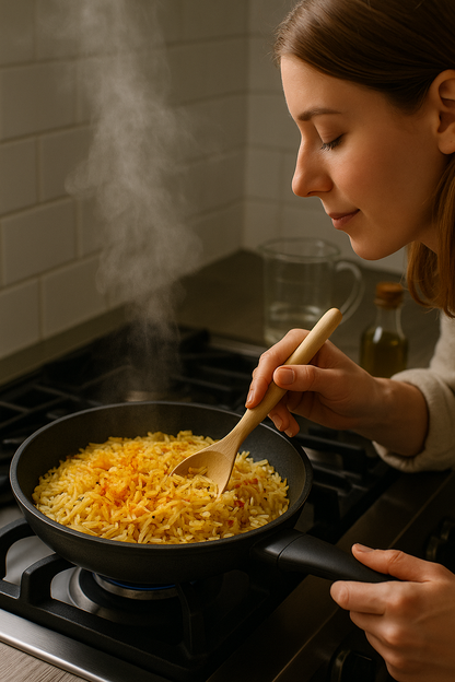 Riso Basmati all'Indiana con spezie ed erbe