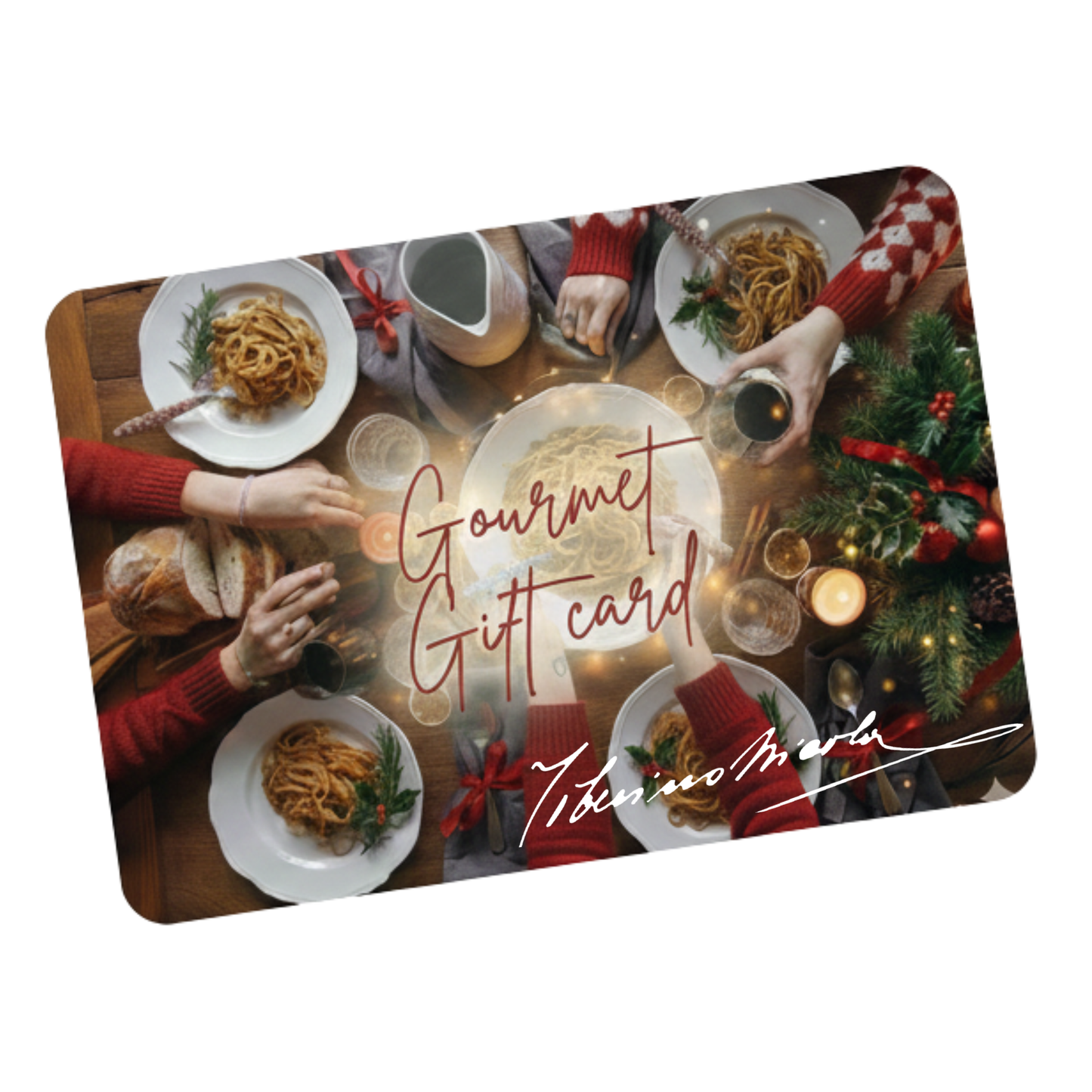 CARTE GOURMET TIBERINO 1888