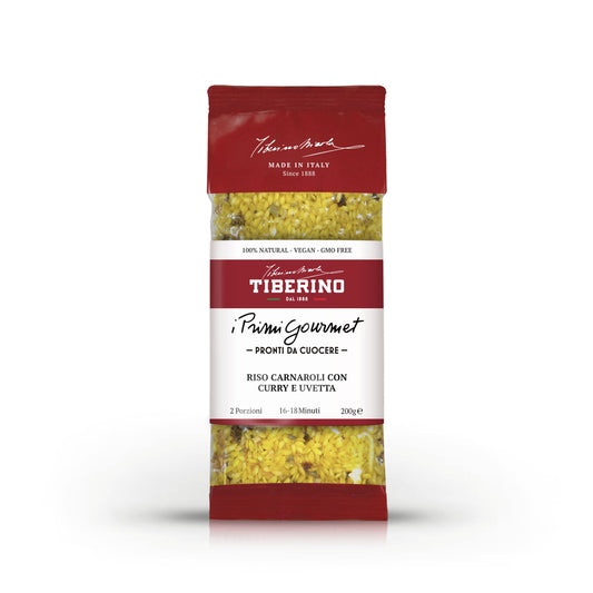 Riso Carnaroli al curry e uvetta