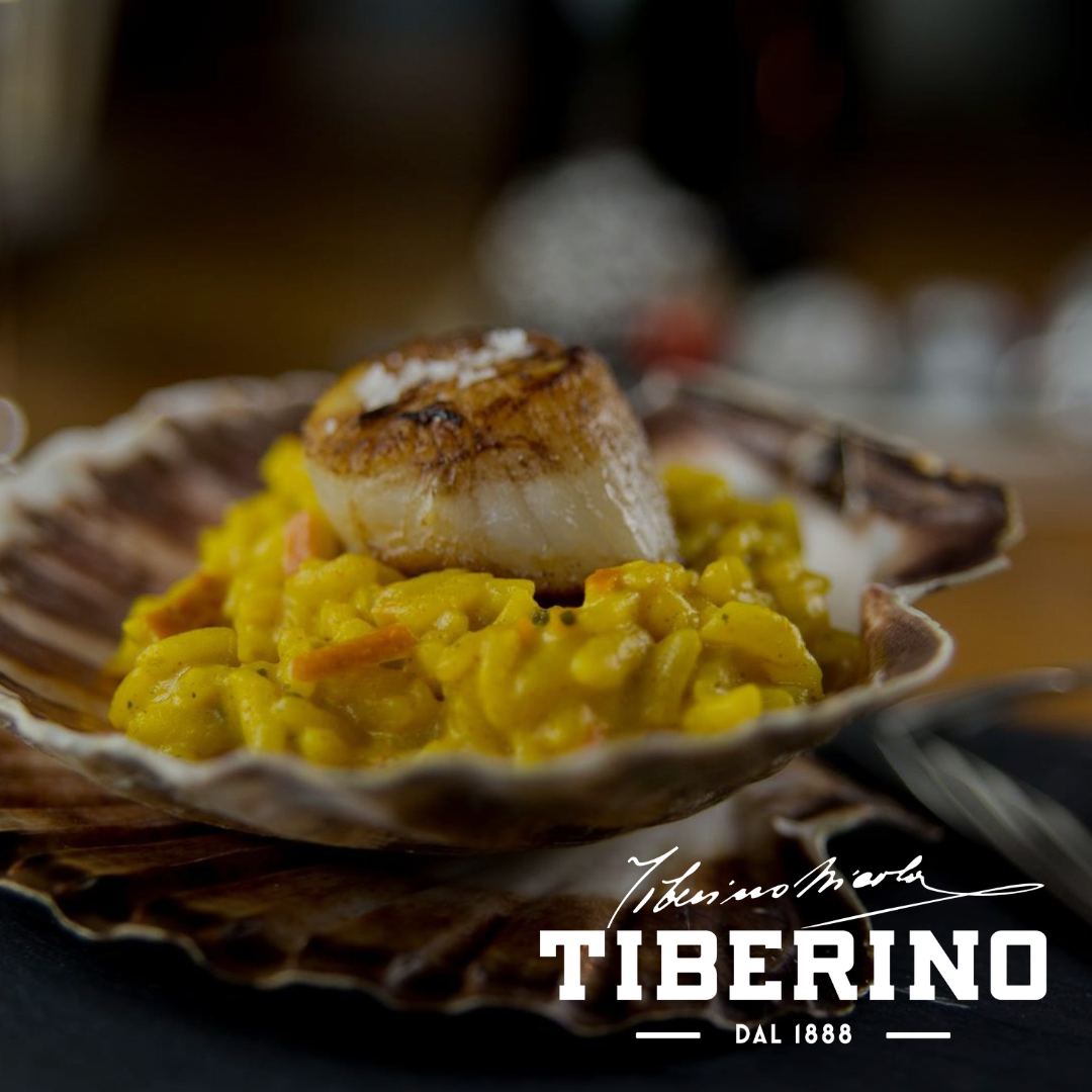Risotto con Bottarga di tonno e limone-TIBERINO 1888