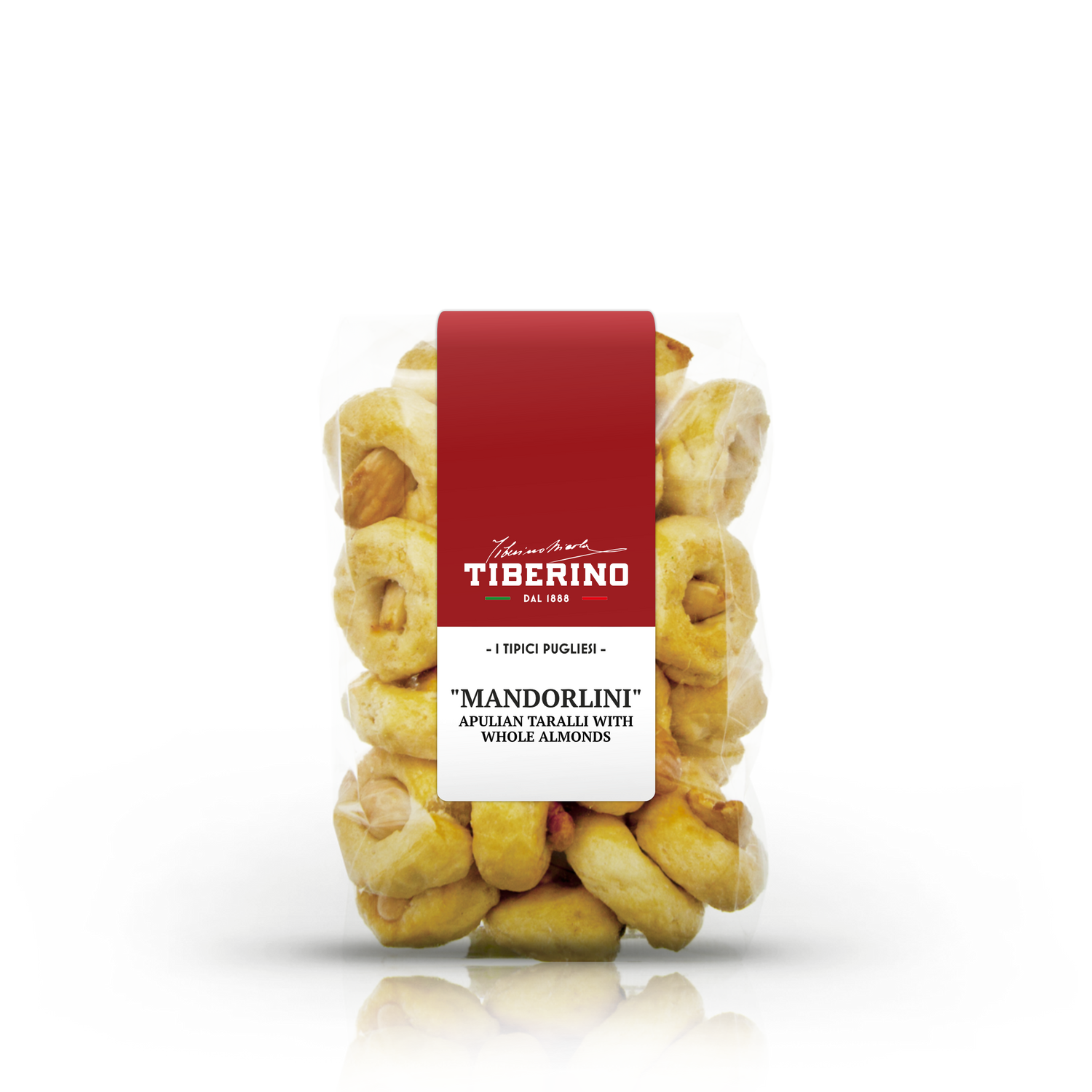 Sacchetto trasparente di taralli pugliesi 