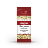 Confezione rossa opaca di Risotto con Funghi Porcini Tiberino 1888, 200g, con riso e funghi visibili.