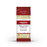 Confezione rossa e bianca di Risotto con Zucca alla Mantovana Tiberino 1888, 200g, 2 porzioni, 16-18 minuti.