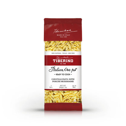 Cavatelli Pugliesi ai funghi porcini | TIBERINO 1888