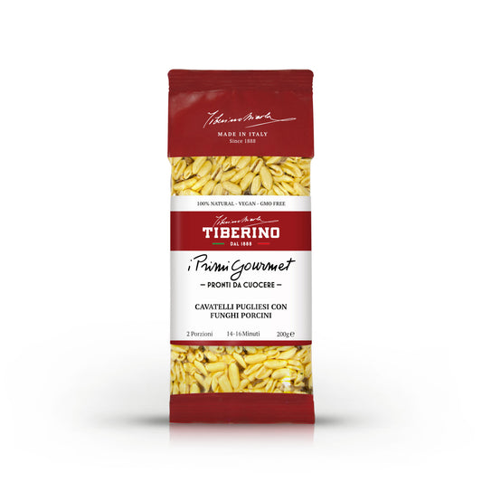 Cavatelli Pugliesi ai funghi porcini | TIBERINO 1888