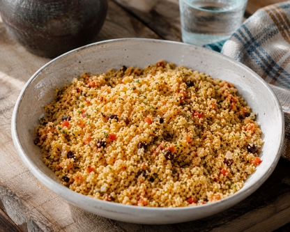 Couscous à la sicilienne aux légumes
