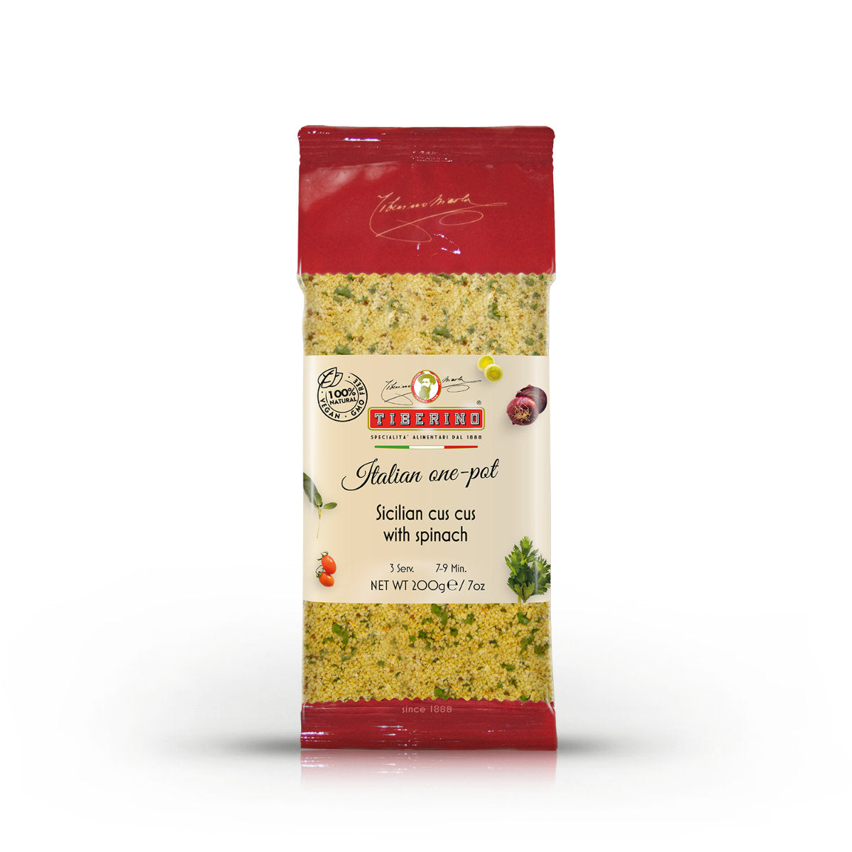 Cous cous extra large agli spinaci