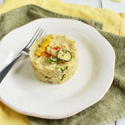 Couscous auf sizilianische Art mit Gemüse