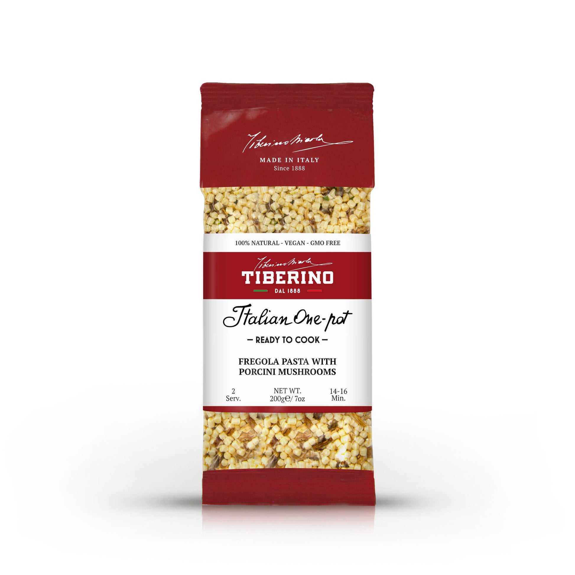 Pasta Fregola Sarda ai funghi porcini | TIBERINO 1888
