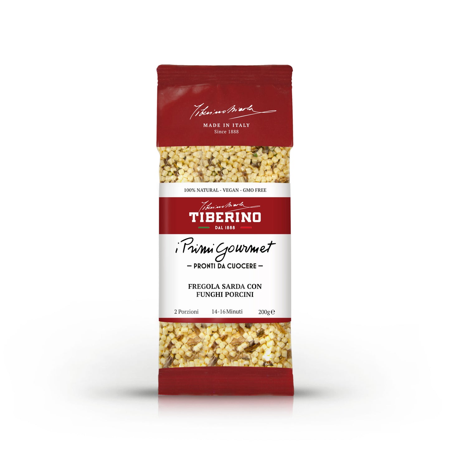 Pasta Fregola Sarda ai funghi porcini | TIBERINO 1888