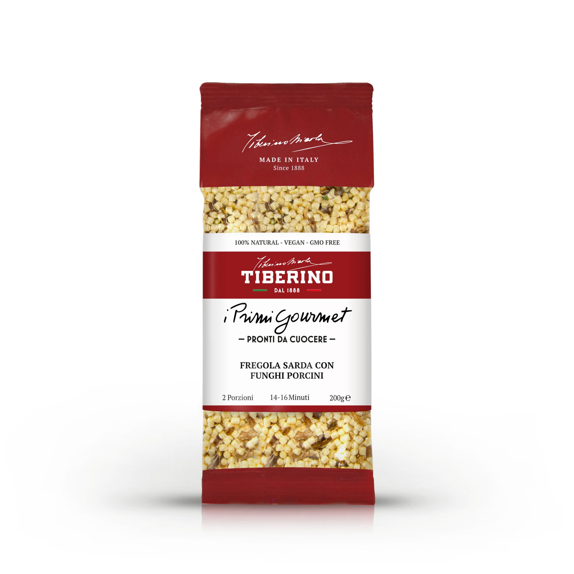 Pasta Fregola Sarda ai funghi porcini | TIBERINO 1888