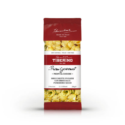 Orecchiette Baresi con broccoli e pomodoro secco | TIBERINO 1888