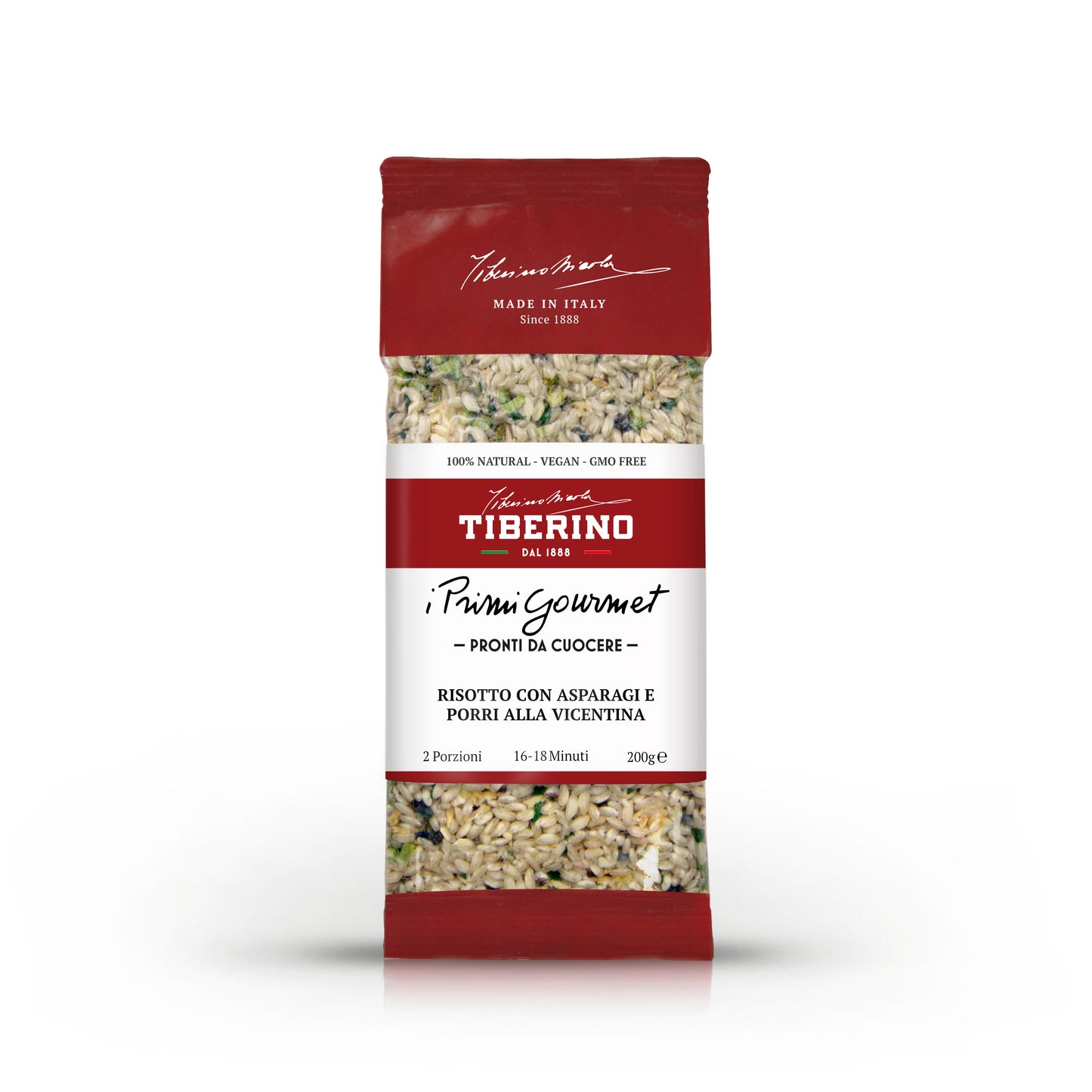 Risotto à la "Vicentina" aux asperges et aux poireaux