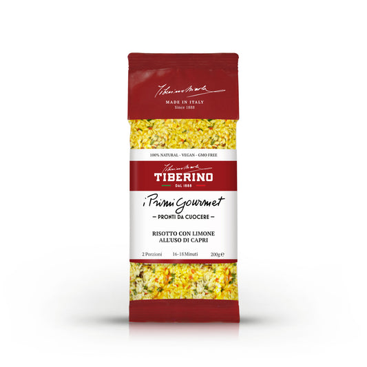 Risotto con limone all'uso di Capri | TIBERINO 1888