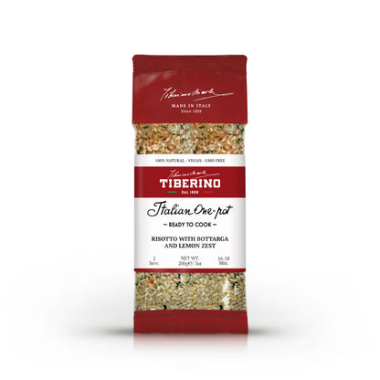 Risotto con Bottarga di tonno e limone | TIBERINO 1888