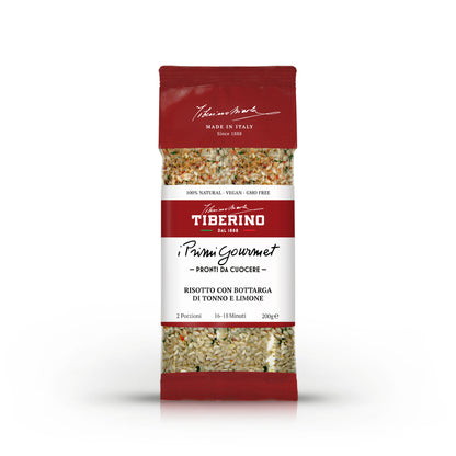 Risotto con Bottarga di tonno e limone | TIBERINO 1888