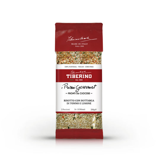 Risotto con Bottarga di tonno e limone | TIBERINO 1888