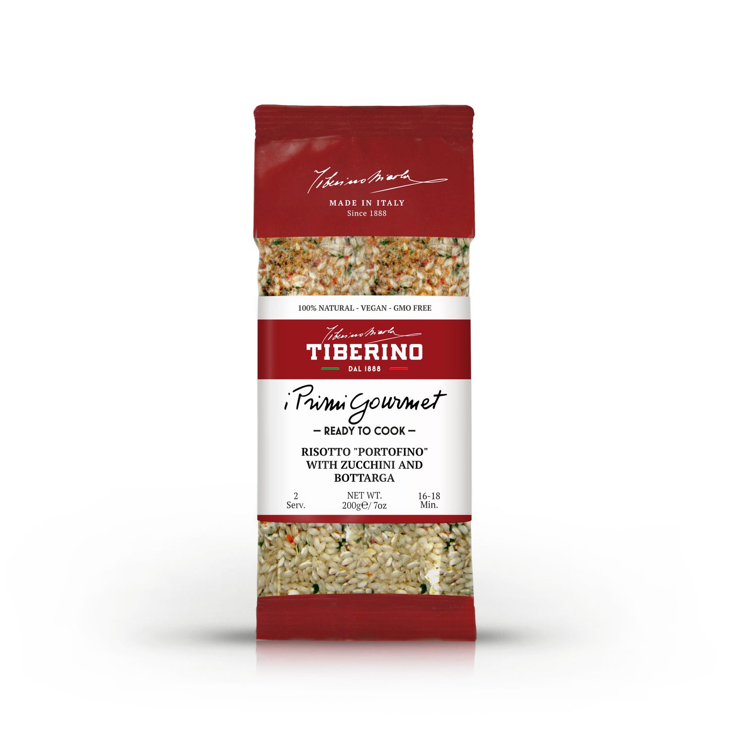 Portofino Risotto with Zucchini and Bottarga