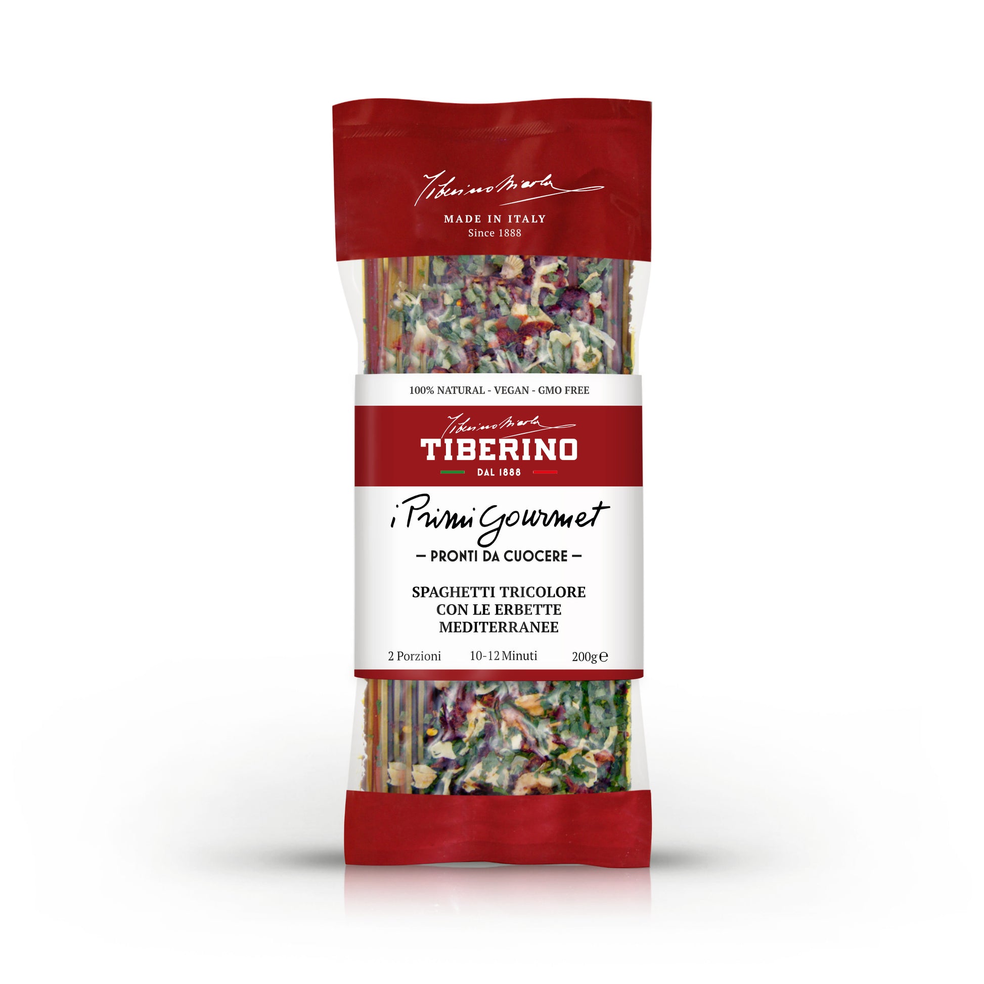 Spaghetti tricolori alle erbe aromatiche | TIBERINO 1888