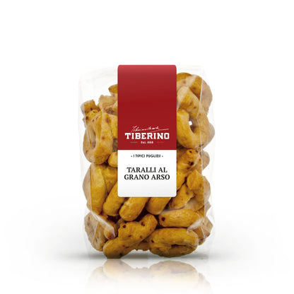 Taralli al Grano Arso - 250g. (8.8 oz) | TIBERINO 1888