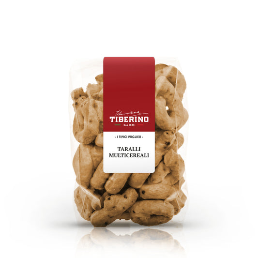 Taralli Multicereali - 250g. (8.8 oz) | TIBERINO 1888