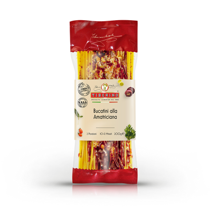 Bucatini alla Amatriciana (Vegan)-TIBERINO 1888