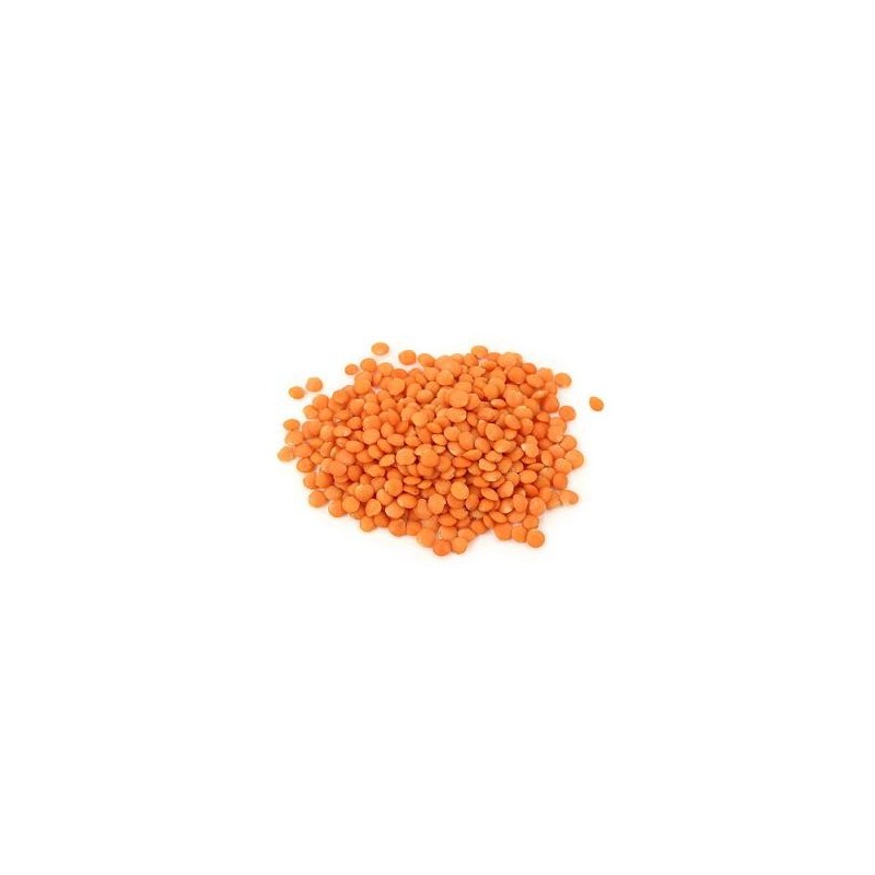 Hulled red lentils